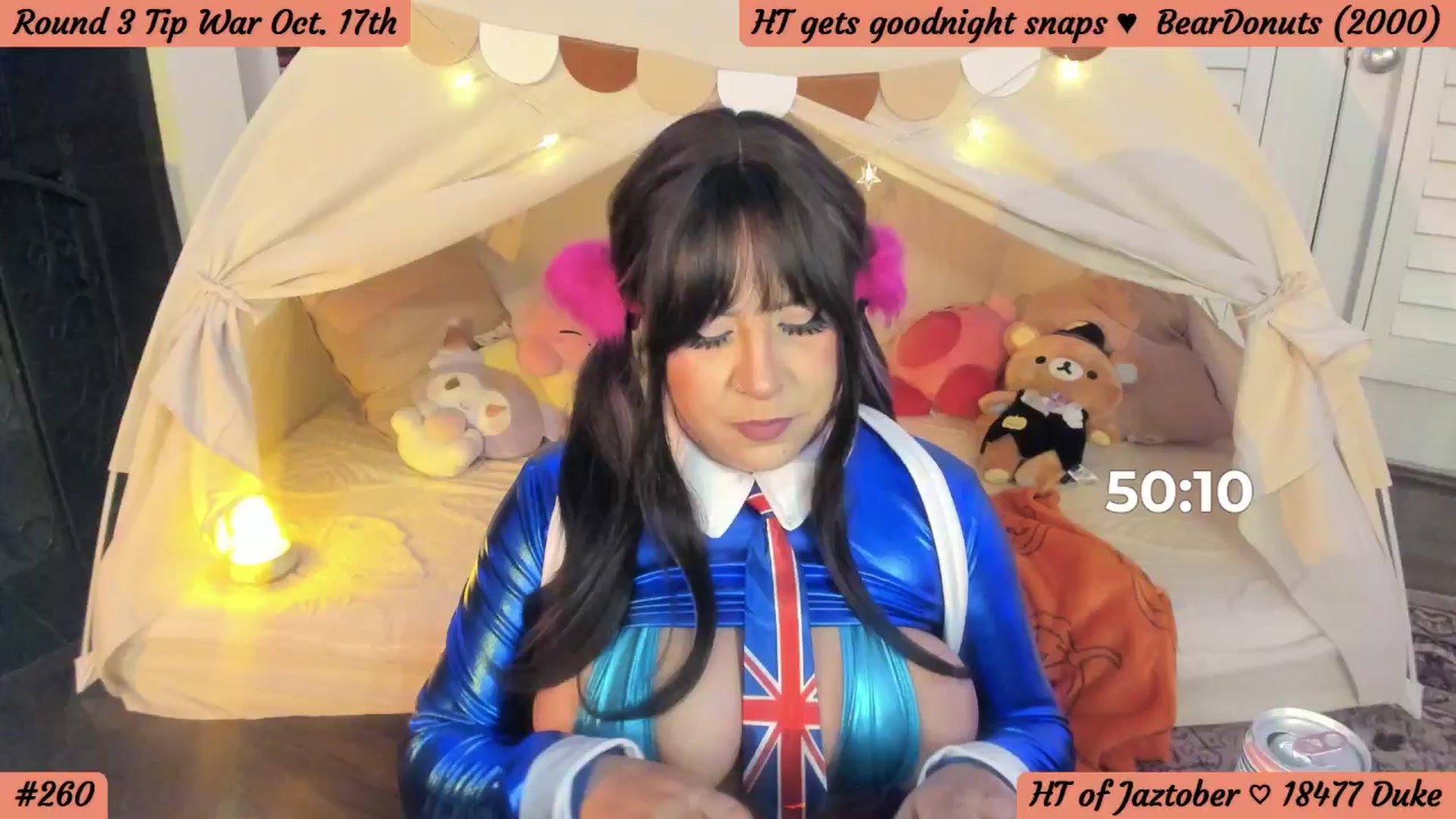 Gallery image thumbnail from HentaiDonuts's myfreecams stream on, 10/18/2024, 05:50 image 3 of 20