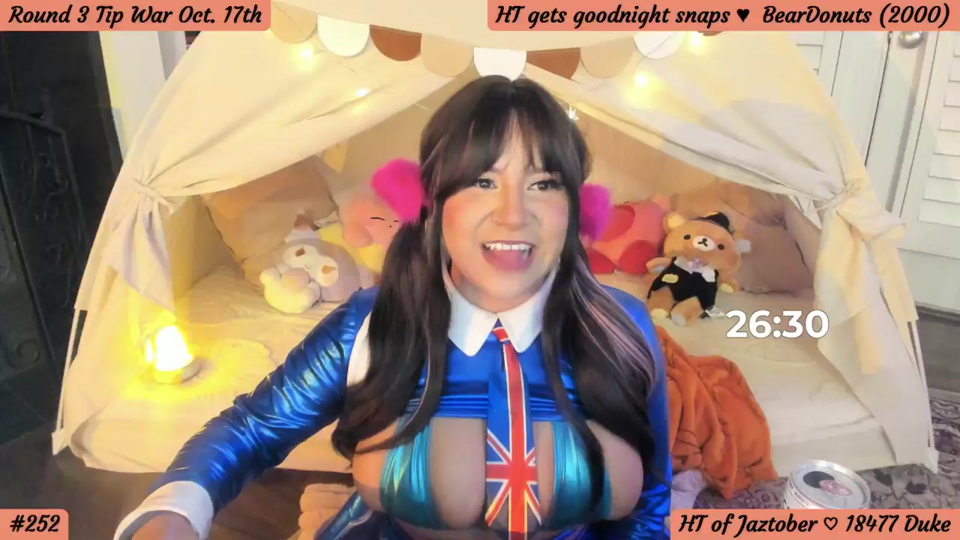 Gallery image thumbnail from HentaiDonuts's myfreecams stream on, 10/18/2024, 05:50 image 5 of 20