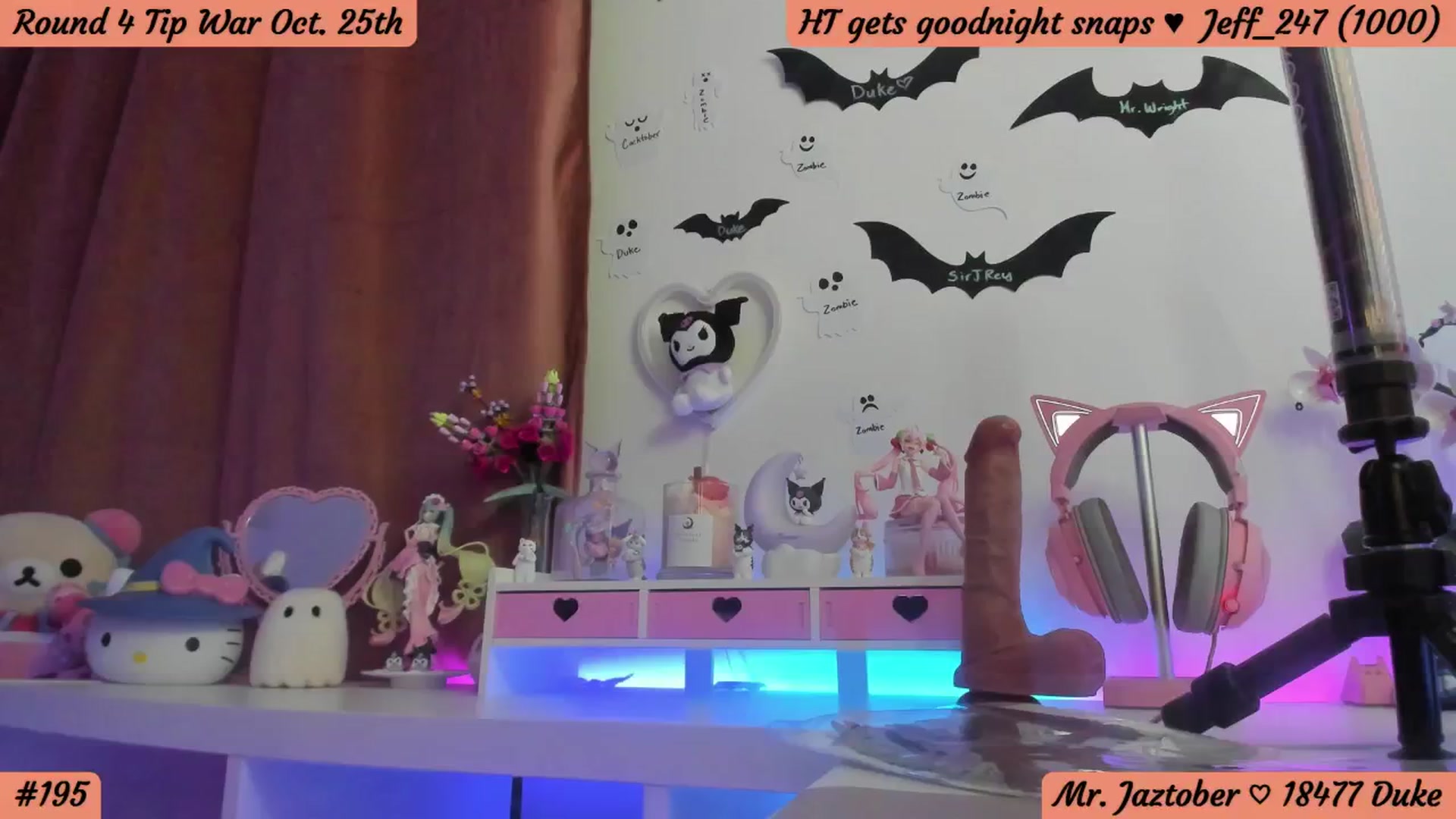 Gallery image thumbnail from HentaiDonuts's myfreecams stream on, 10/23/2024, 05:30 image 6 of 20