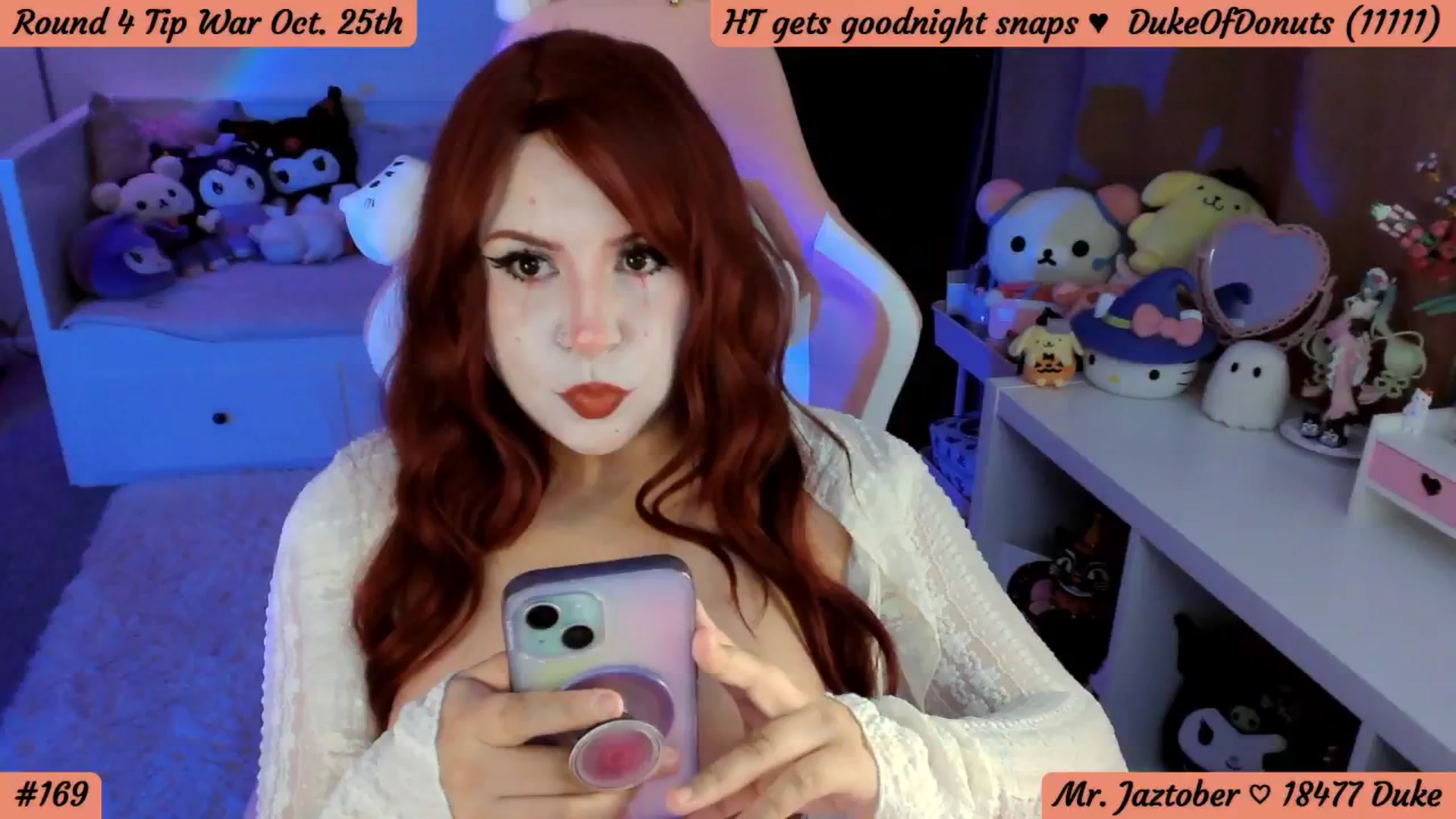 Gallery image thumbnail from HentaiDonuts's myfreecams stream on, 10/26/2024, 04:37 image 17 of 20