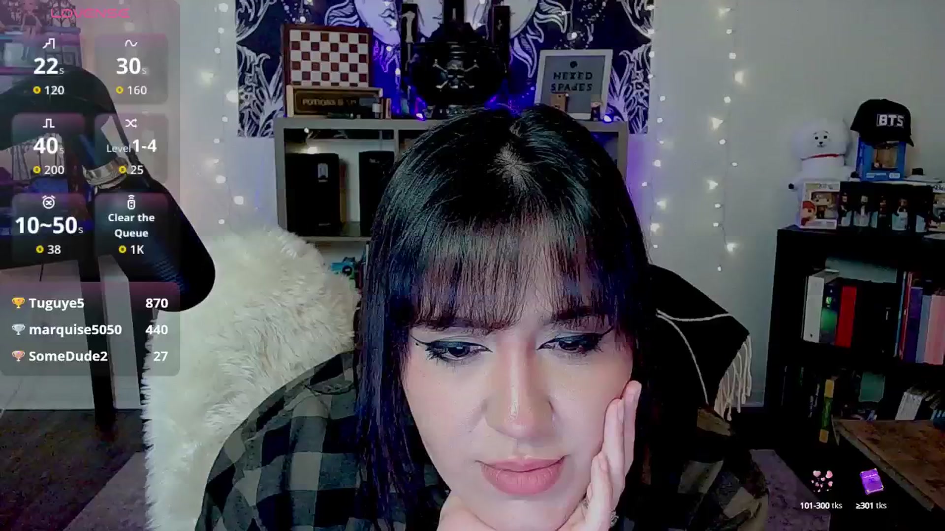 Gallery image thumbnail from Hexedspades's myfreecams stream on, 10/05/2025, 11:31 image 3 of 20