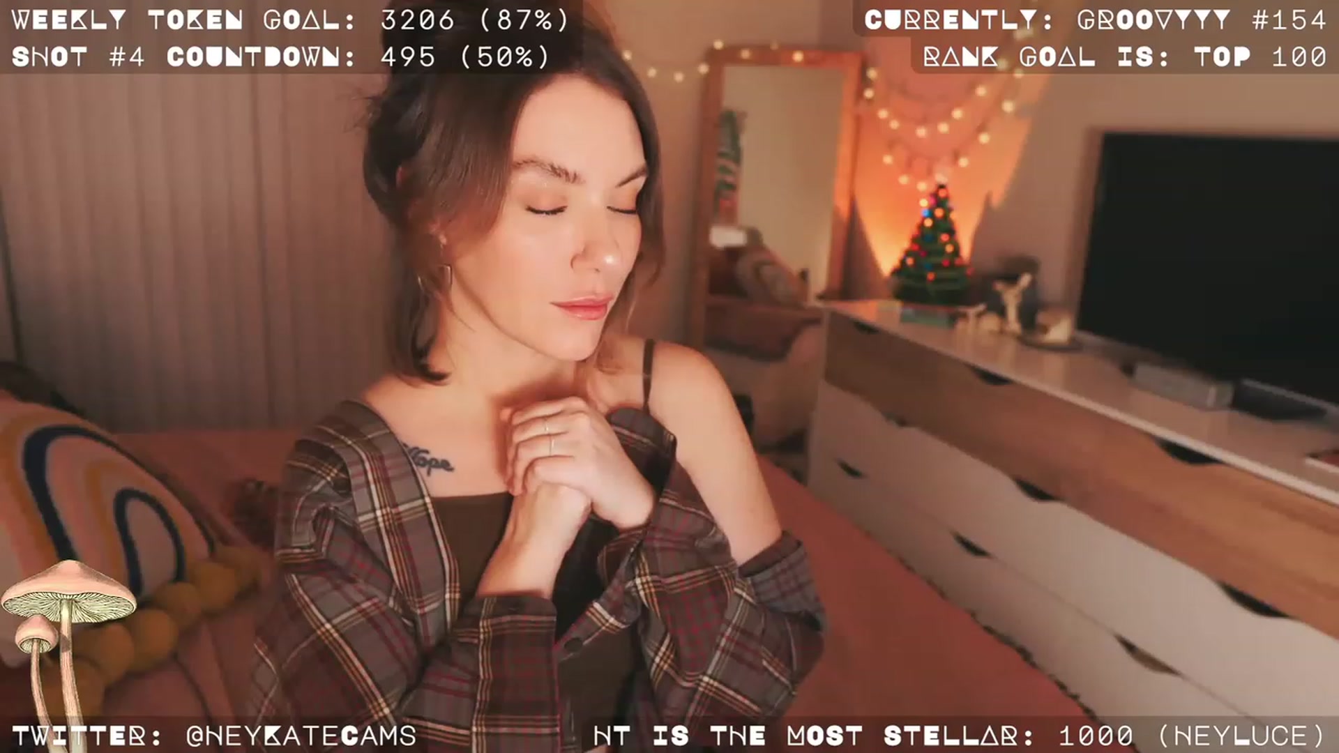 Gallery image thumbnail from HeyKate's myfreecams stream on, 12/25/2022, 08:18 image 6 of 20