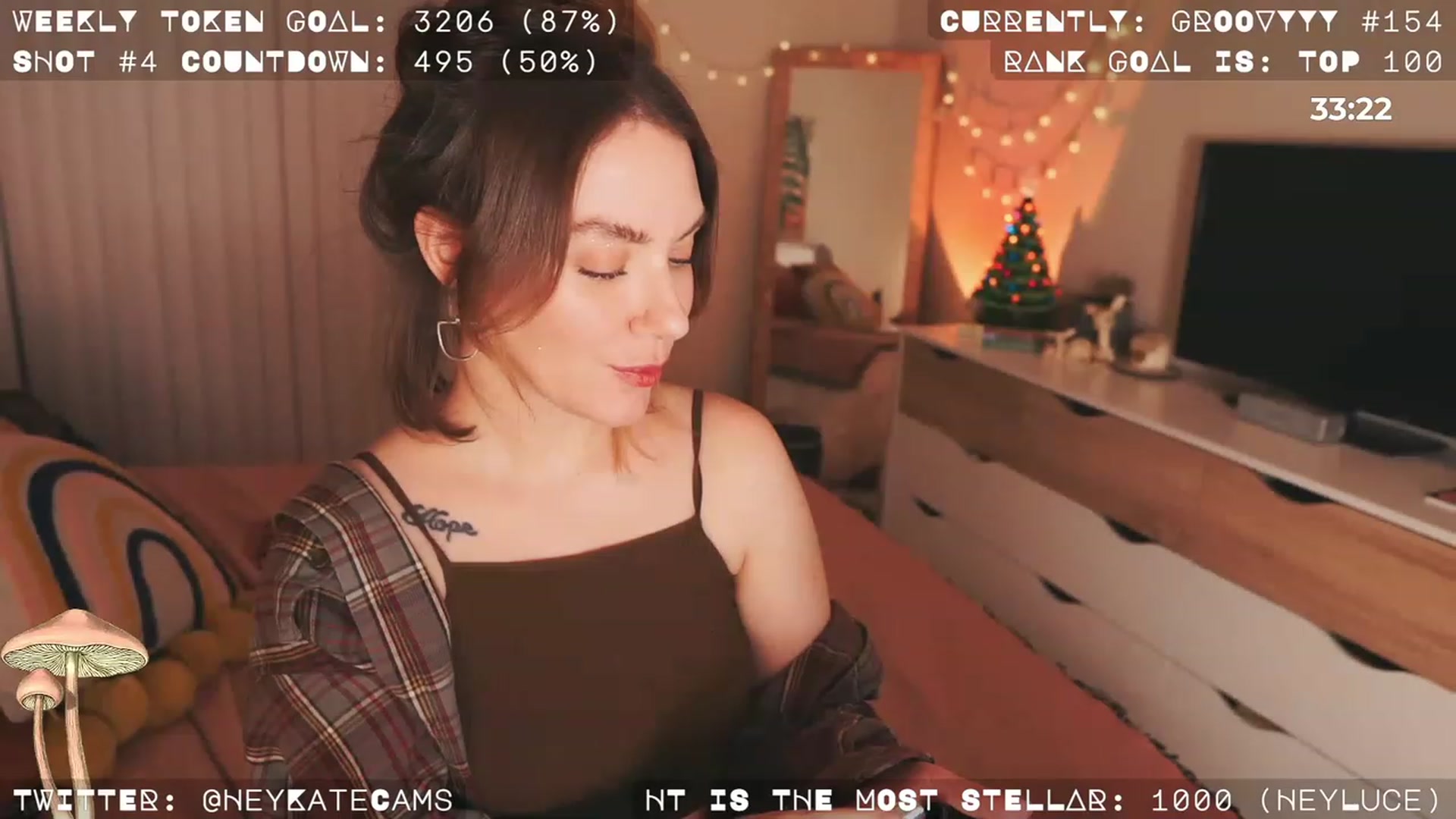 Gallery image thumbnail from HeyKate's myfreecams stream on, 12/25/2022, 08:18 image 7 of 20