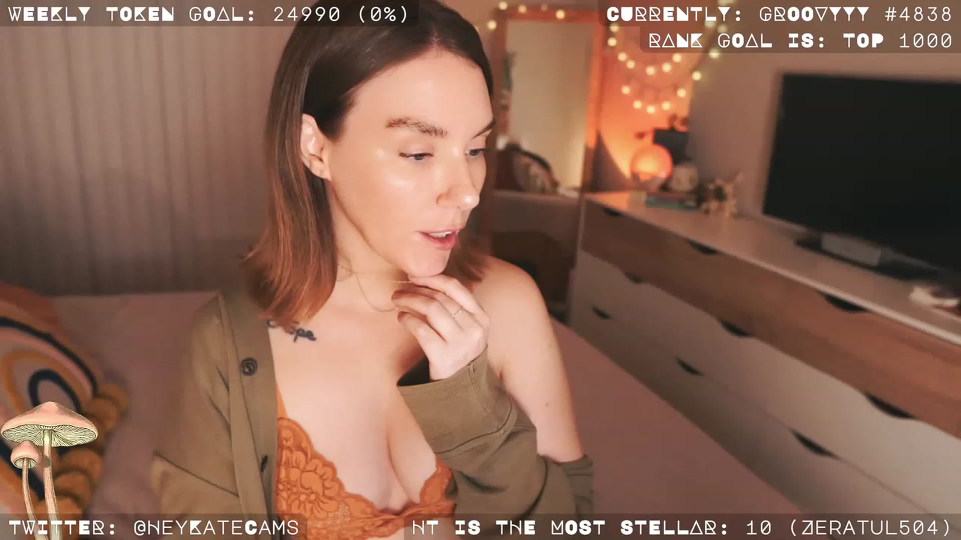 Gallery image thumbnail from HeyKate's myfreecams stream on, 01/18/2023, 04:32 image 20 of 20