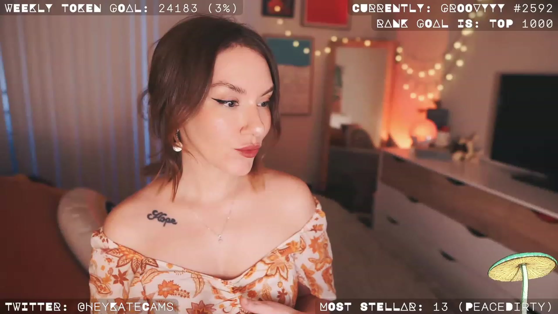 Gallery image thumbnail from HeyKate's myfreecams stream on, 02/10/2023, 02:19 image 4 of 20