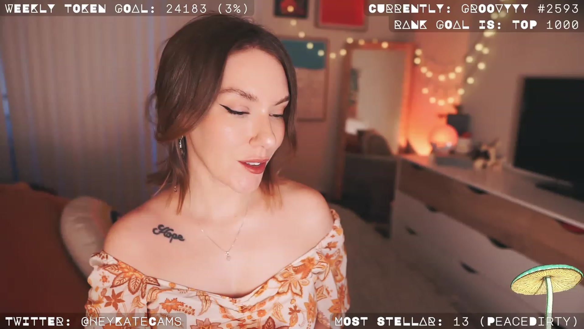 Gallery image thumbnail from HeyKate's myfreecams stream on, 02/10/2023, 02:19 image 6 of 20