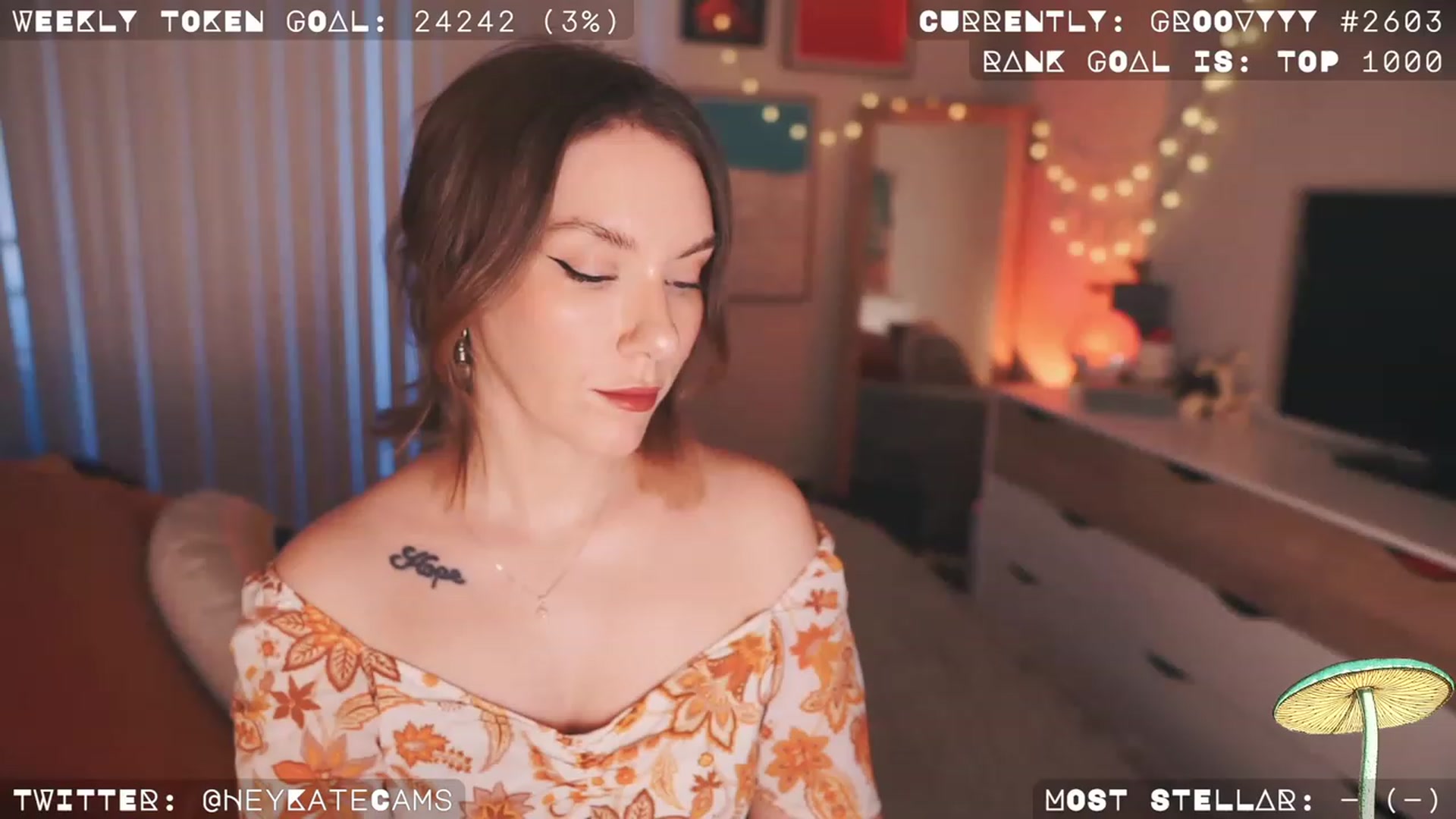 Gallery image thumbnail from HeyKate's myfreecams stream on, 02/10/2023, 02:19 image 1 of 20