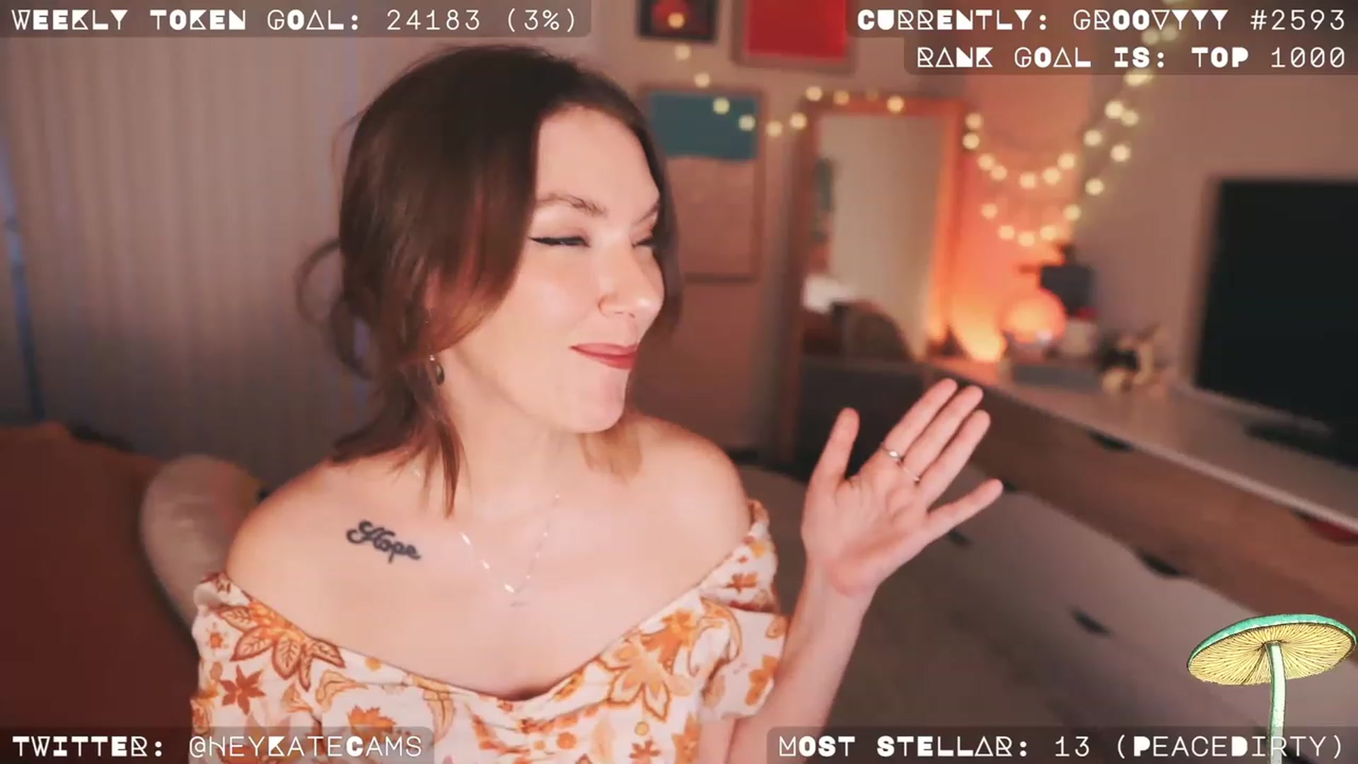 Gallery image thumbnail from HeyKate's myfreecams stream on, 02/10/2023, 02:19 image 7 of 20