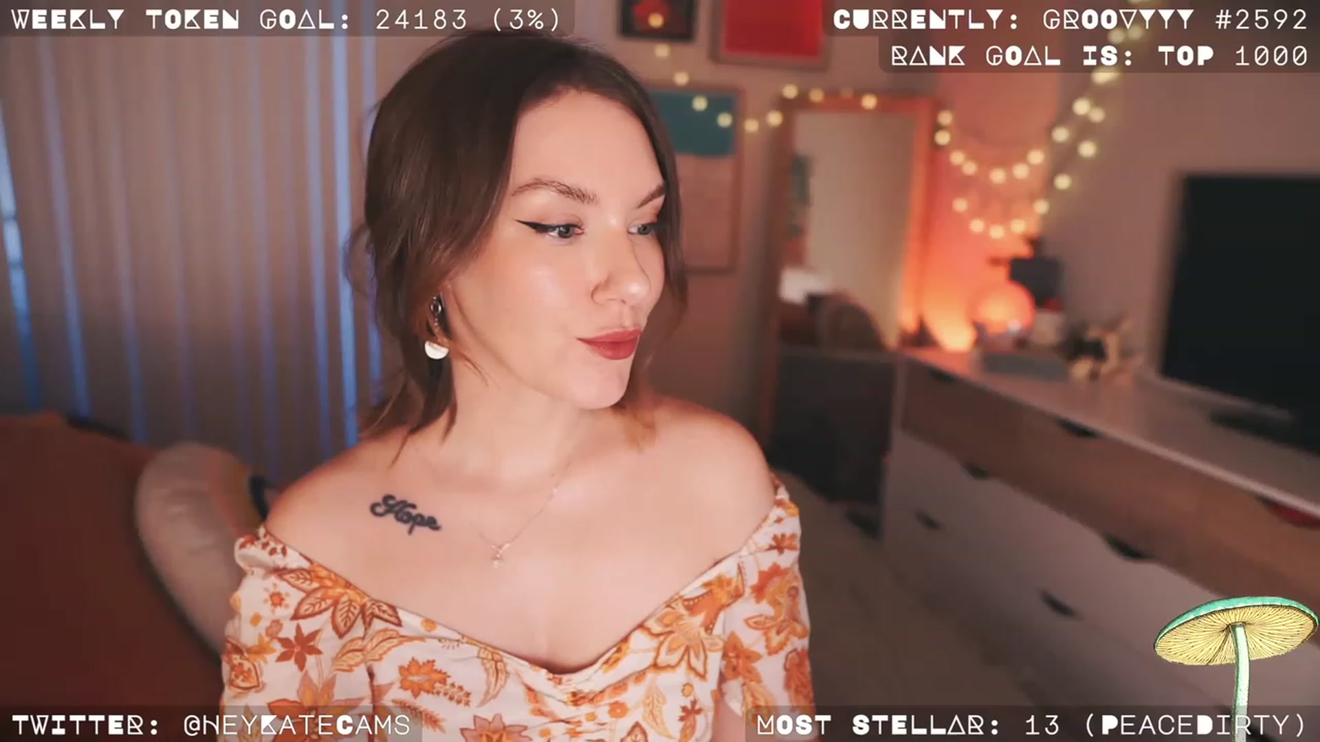 Gallery image thumbnail from HeyKate's myfreecams stream on, 02/10/2023, 02:19 image 3 of 20