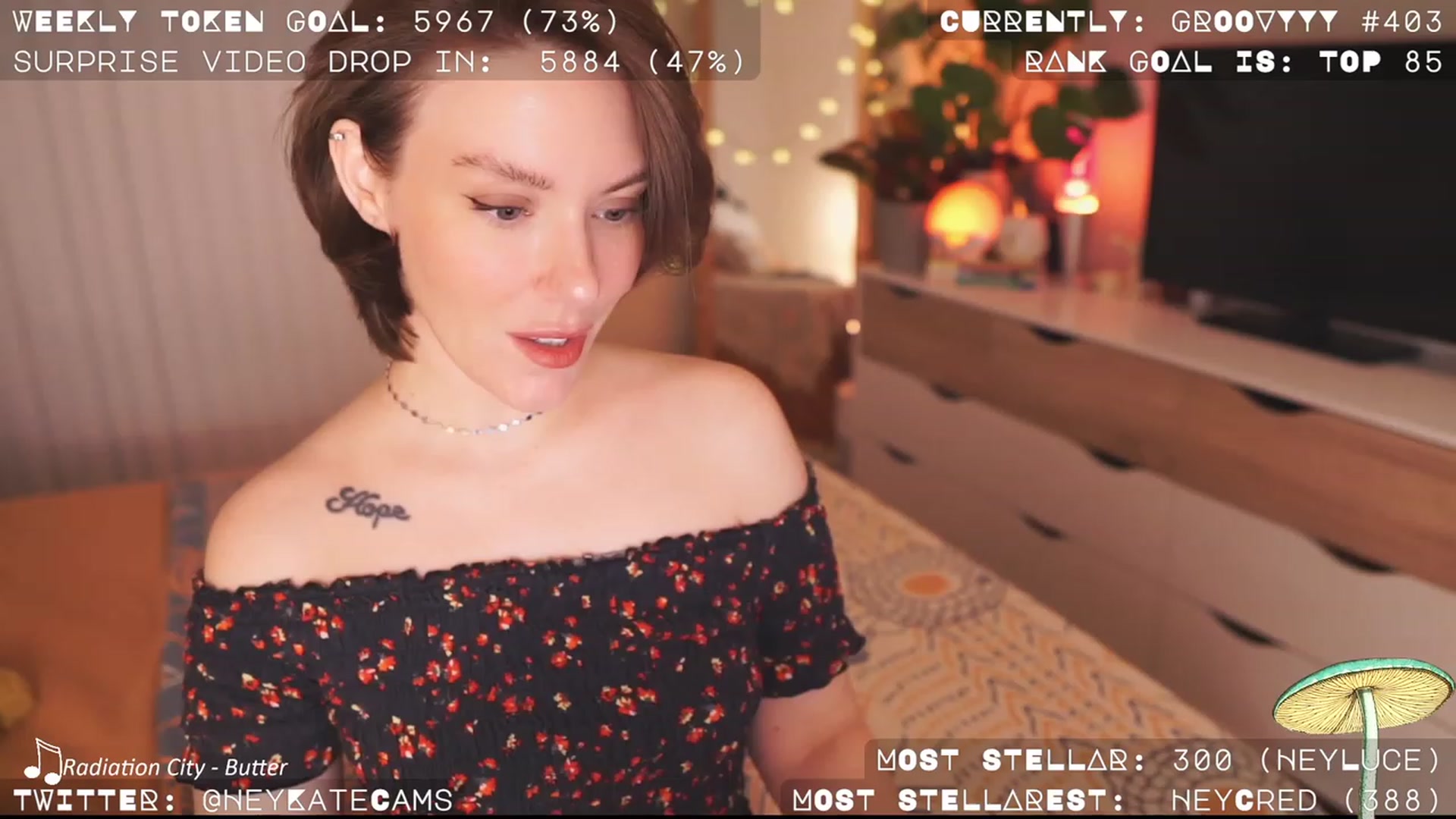 Gallery image thumbnail from HeyKate's myfreecams stream on, 04/23/2023, 04:45 image 11 of 20