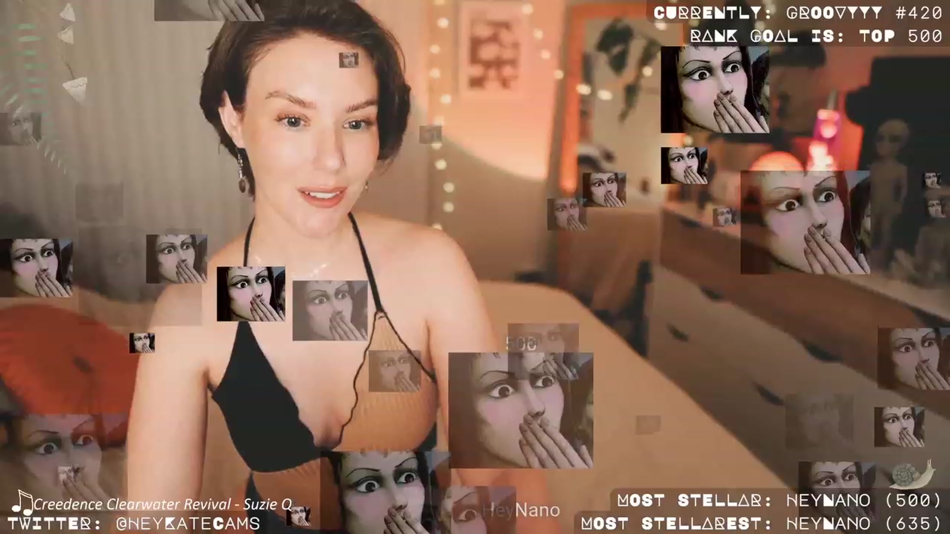 Gallery image thumbnail from HeyKate's myfreecams stream on, 05/31/2023, 06:16 image 4 of 20