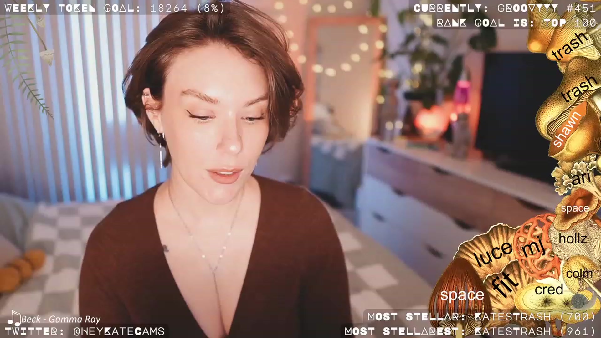 Gallery image thumbnail from HeyKate's myfreecams stream on, 06/24/2023, 04:40 image 1 of 20