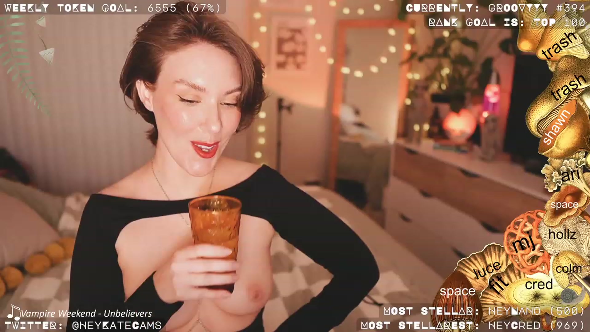 Gallery image thumbnail from HeyKate's myfreecams stream on, 06/25/2023, 07:05 image 8 of 20