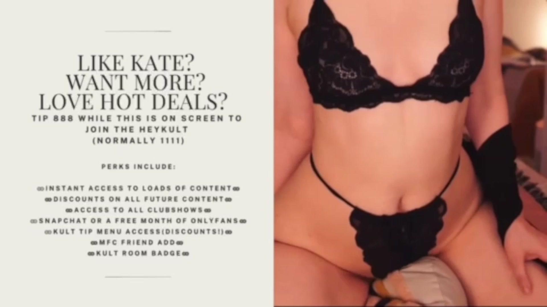 Gallery image thumbnail from HeyKate's myfreecams stream on, 09/01/2023, 24:00 image 14 of 20