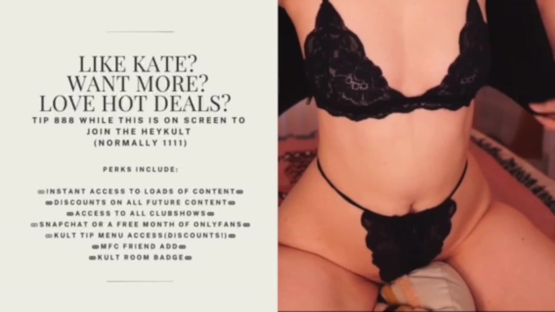 Gallery image thumbnail from HeyKate's myfreecams stream on, 09/16/2023, 03:05 image 6 of 20