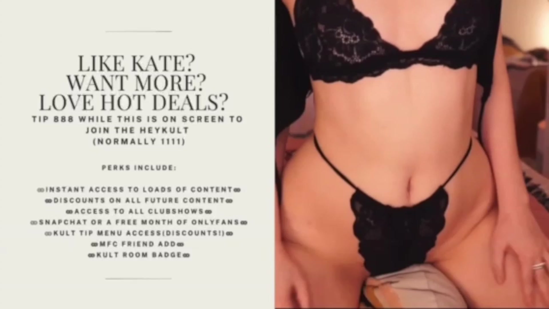 Gallery image thumbnail from HeyKate's myfreecams stream on, 09/26/2023, 06:15 image 16 of 20