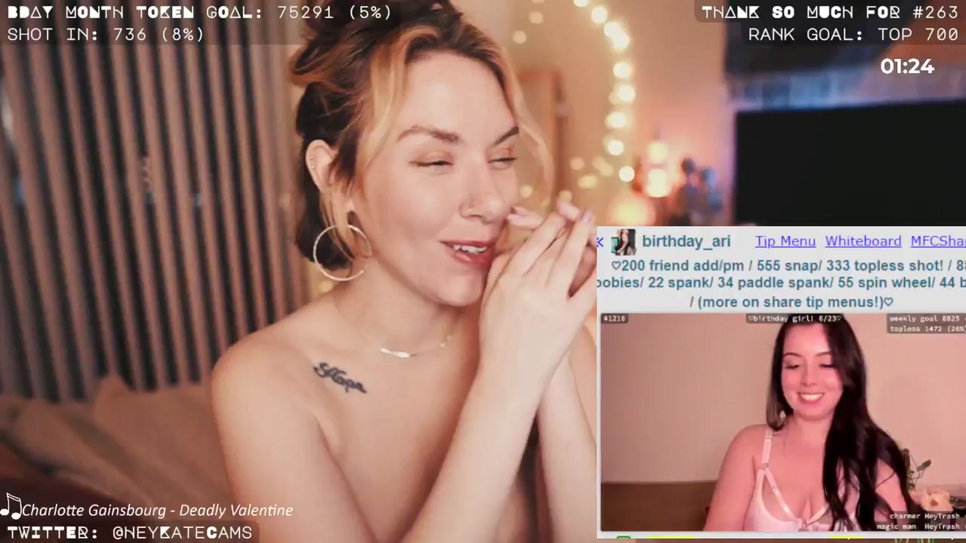 Gallery image thumbnail from HeyKate's myfreecams stream on, 06/02/2024, 08:22 image 10 of 20