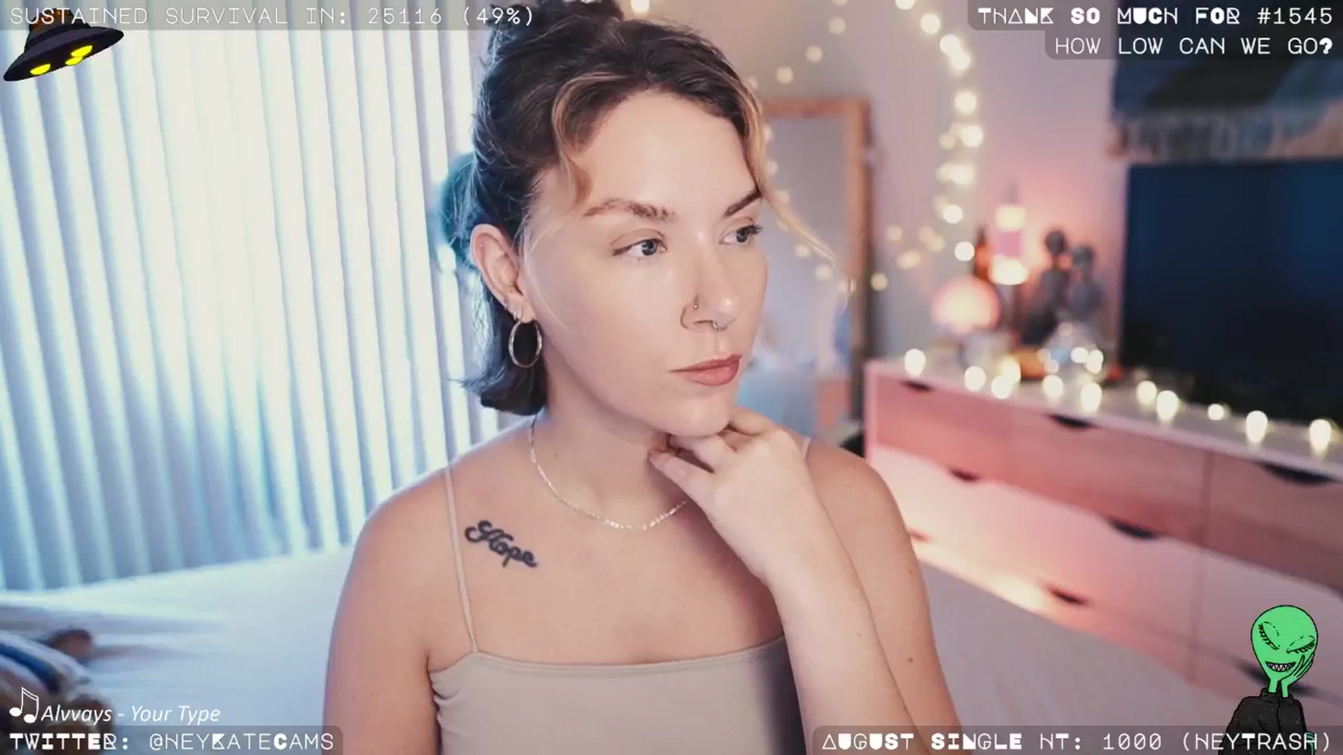 Gallery image thumbnail from HeyKate's myfreecams stream on, 08/23/2024, 01:52 image 8 of 20