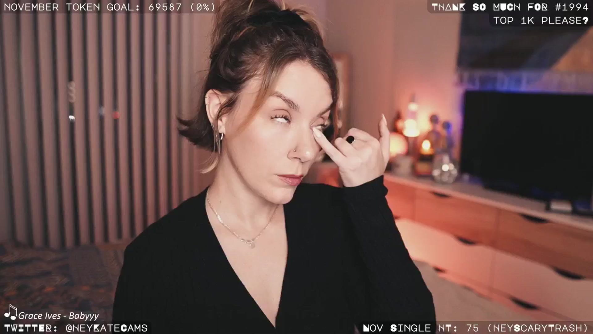 Gallery image thumbnail from HeyKate's myfreecams stream on, 11/02/2024, 02:37 image 18 of 20