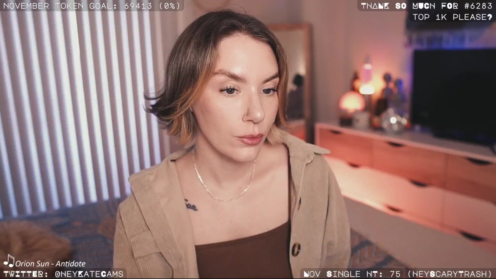 Gallery image thumbnail from HeyKate's myfreecams stream on, 11/08/2024, 03:24 image 1 of 20