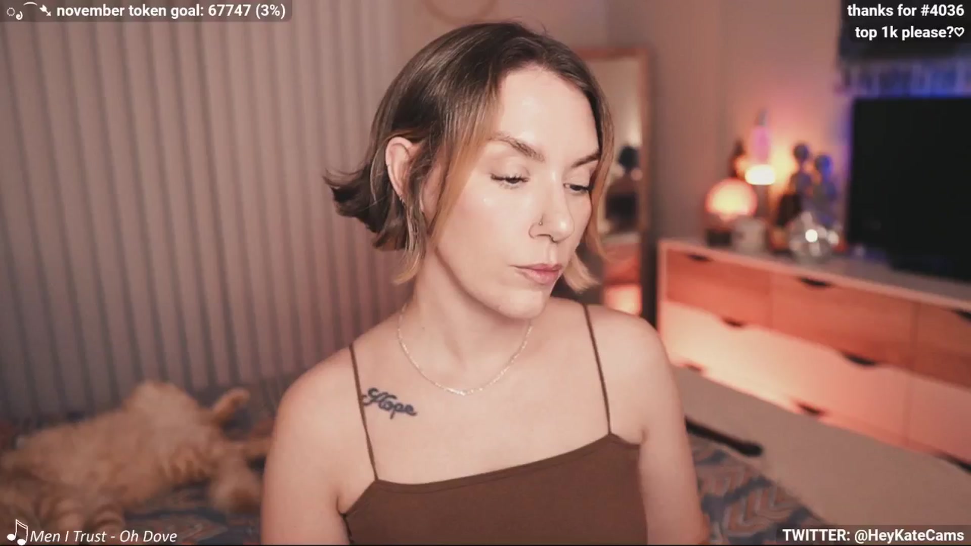 Gallery image thumbnail from HeyKate's myfreecams stream on, 11/08/2024, 03:24 image 13 of 20
