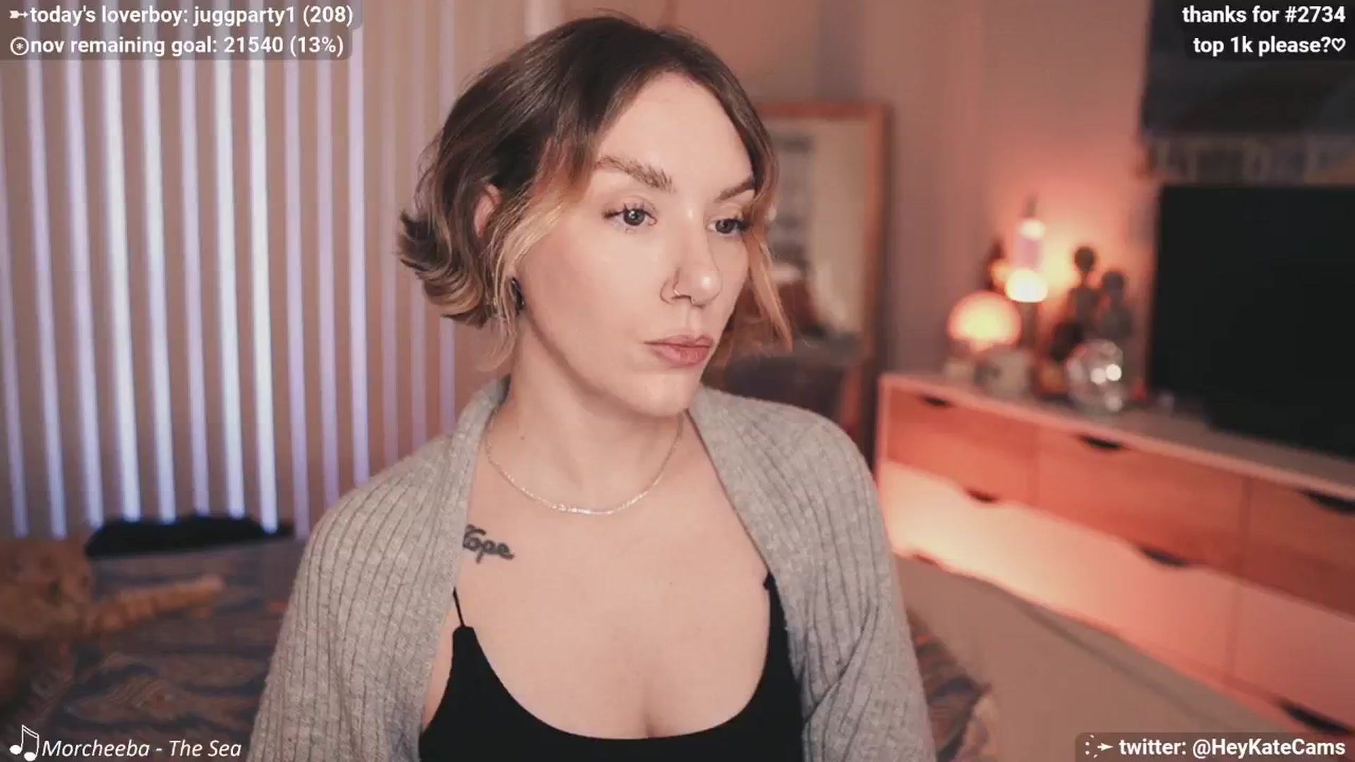 Gallery image thumbnail from HeyKate's myfreecams stream on, 11/26/2024, 01:33 image 9 of 20