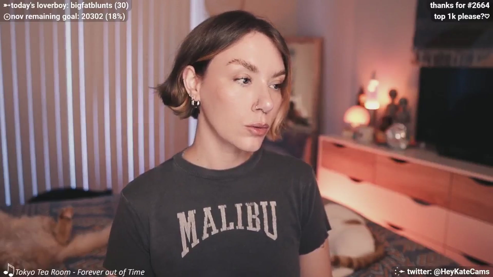 Gallery image thumbnail from HeyKate's myfreecams stream on, 11/26/2024, 23:11 image 8 of 20