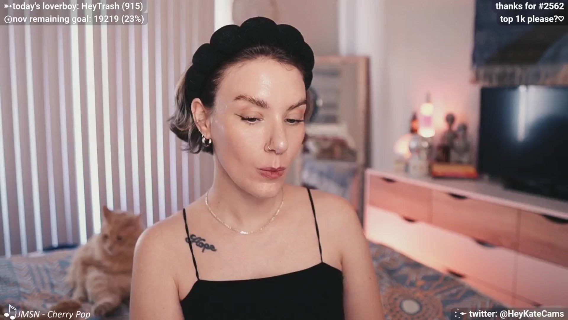 Gallery image thumbnail from HeyKate's myfreecams stream on, 11/28/2024, 24:01 image 9 of 20