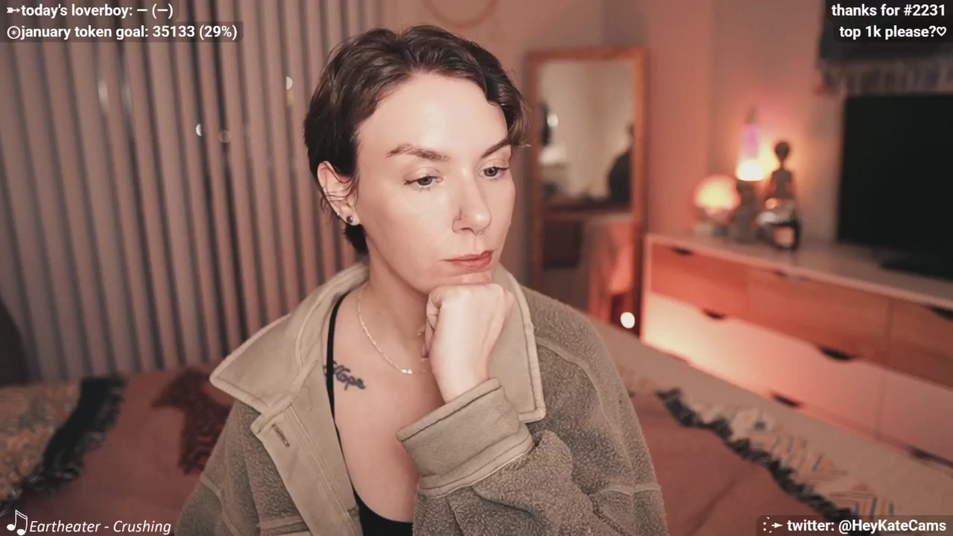 Gallery image thumbnail from HeyKate's myfreecams stream on, 01/22/2025, 03:07 image 15 of 20