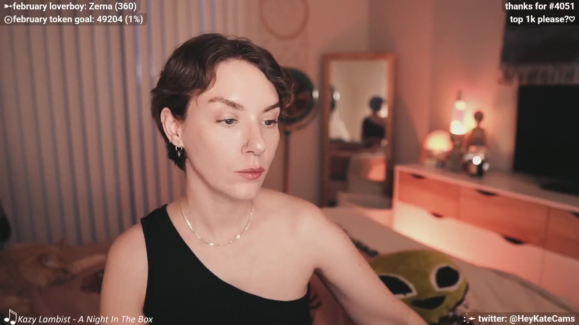 Gallery image thumbnail from HeyKate's myfreecams stream on, 02/05/2025, 02:46 image 9 of 20