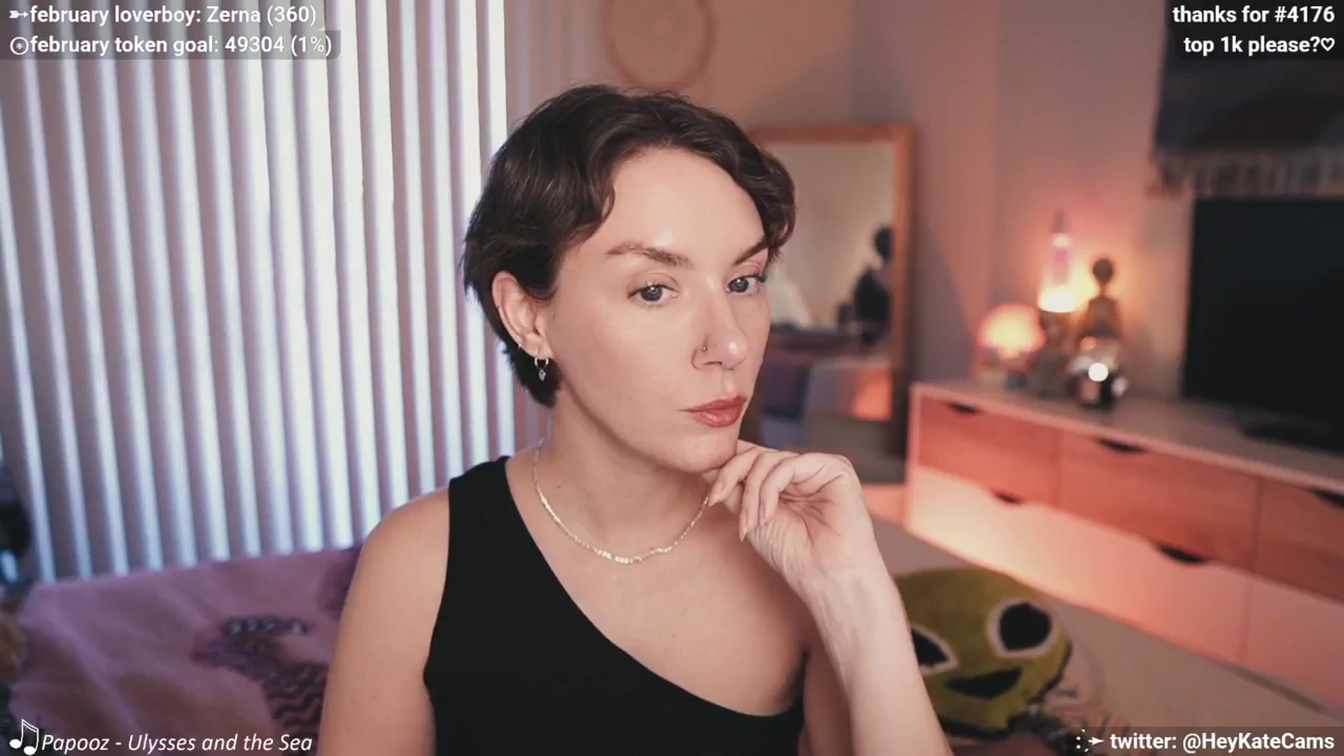 Gallery image thumbnail from HeyKate's myfreecams stream on, 02/05/2025, 02:46 image 1 of 20