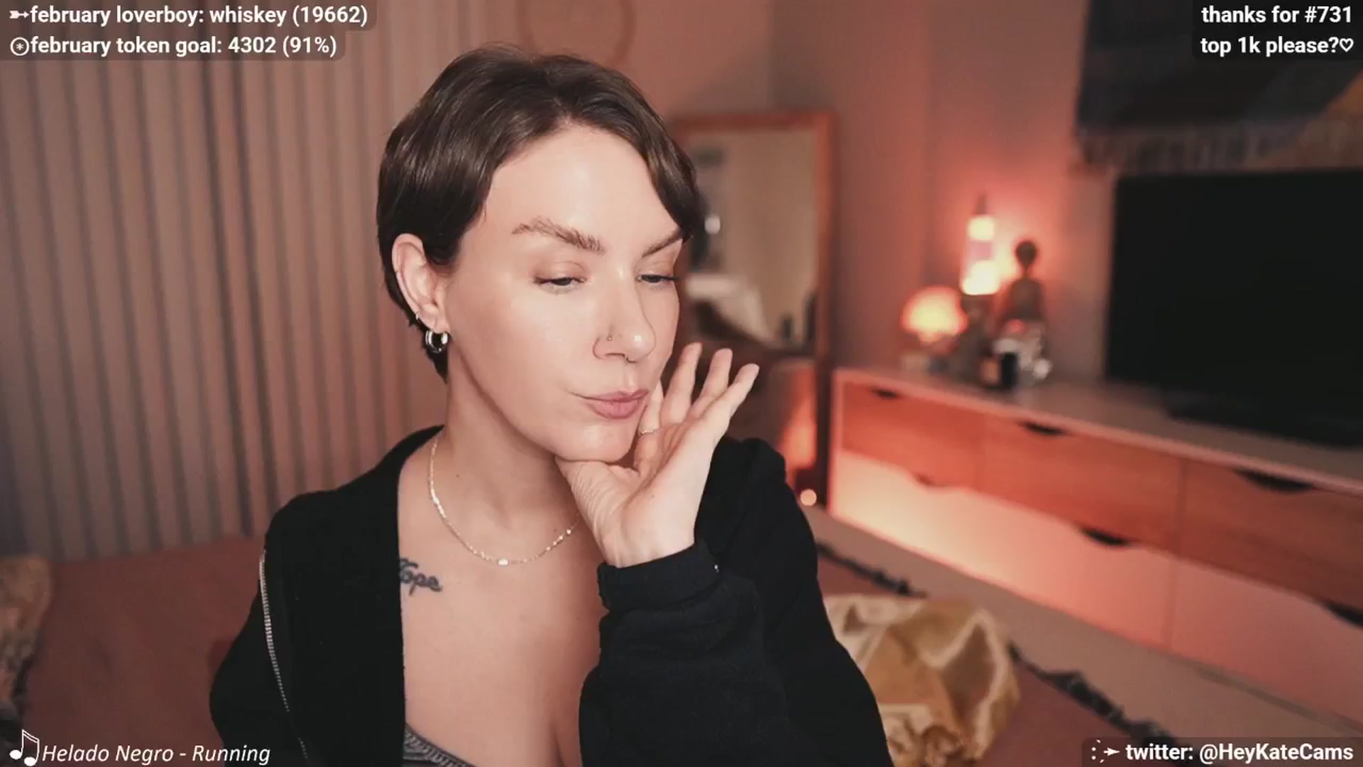 Gallery image thumbnail from HeyKate's myfreecams stream on, 02/20/2025, 02:55 image 19 of 20