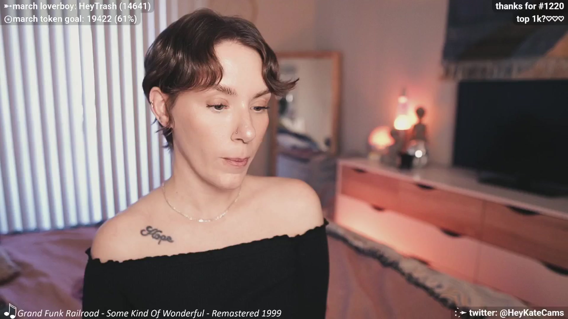 Gallery image thumbnail from HeyKate's myfreecams stream on, 03/21/2025, 03:35 image 7 of 20