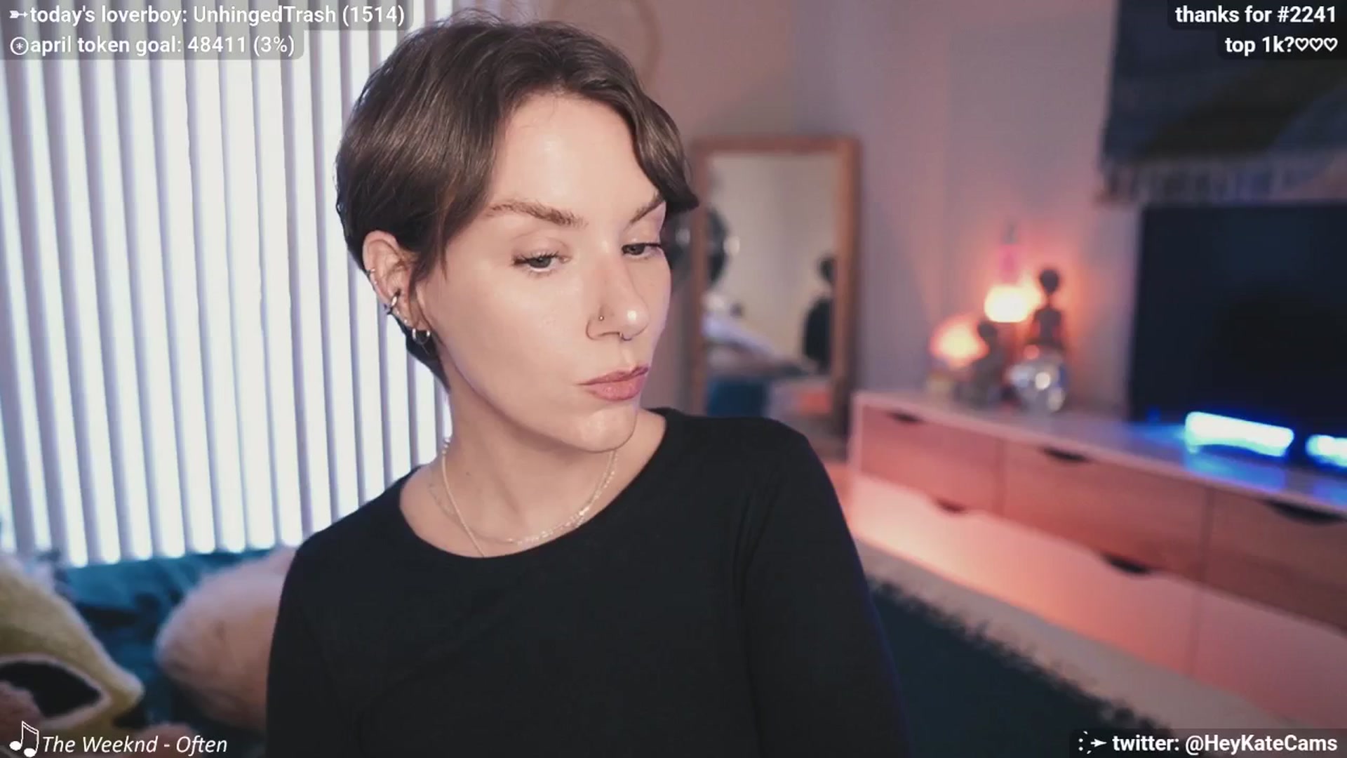 Gallery image thumbnail from HeyKate's myfreecams stream on, 04/04/2025, 01:35 image 6 of 20