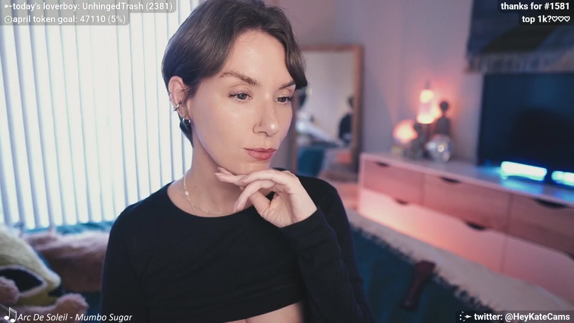 Gallery image thumbnail from HeyKate's myfreecams stream on, 04/04/2025, 01:35 image 19 of 20