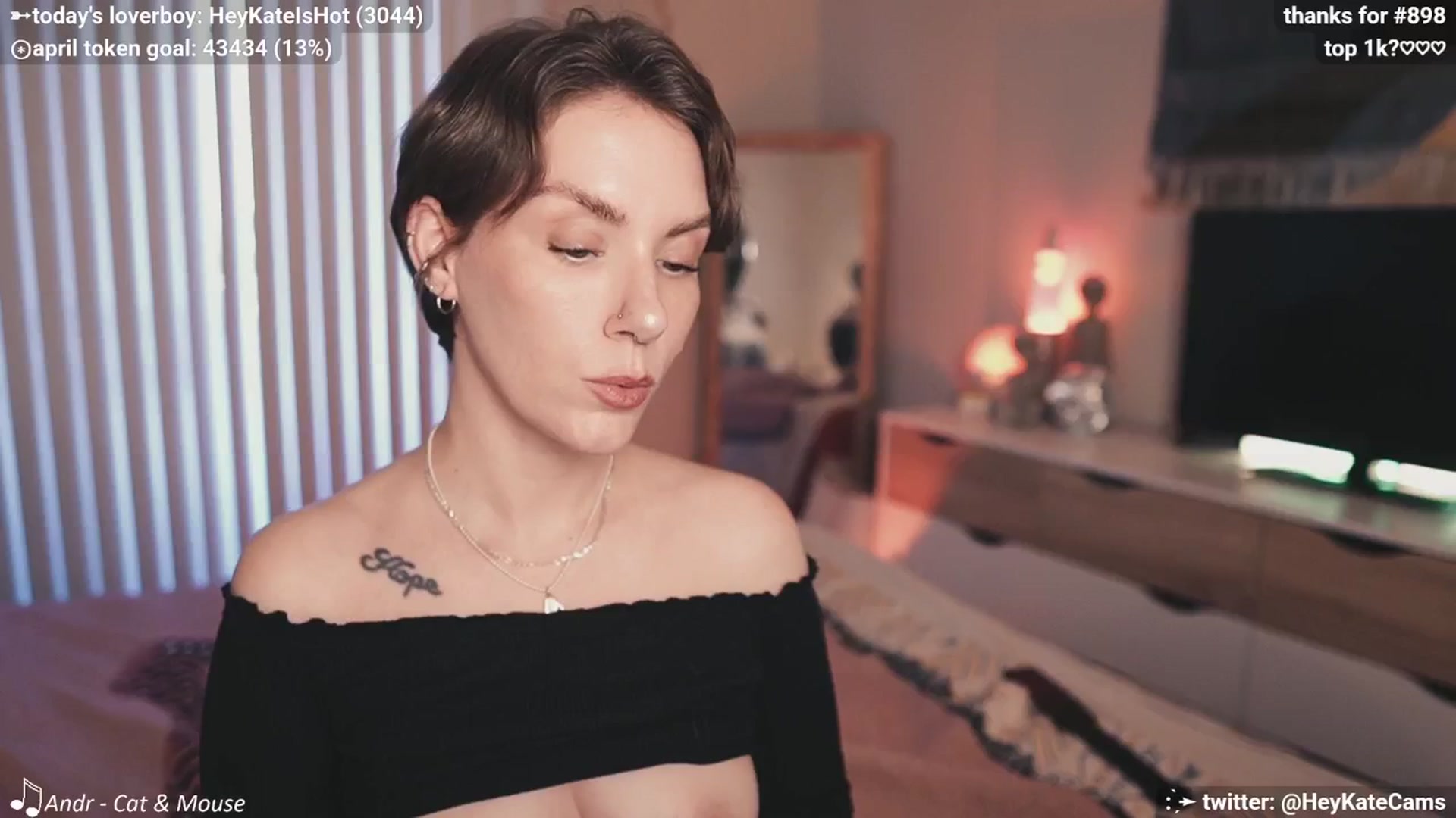 Gallery image thumbnail from HeyKate's myfreecams stream on, 04/05/2025, 02:46 image 12 of 20