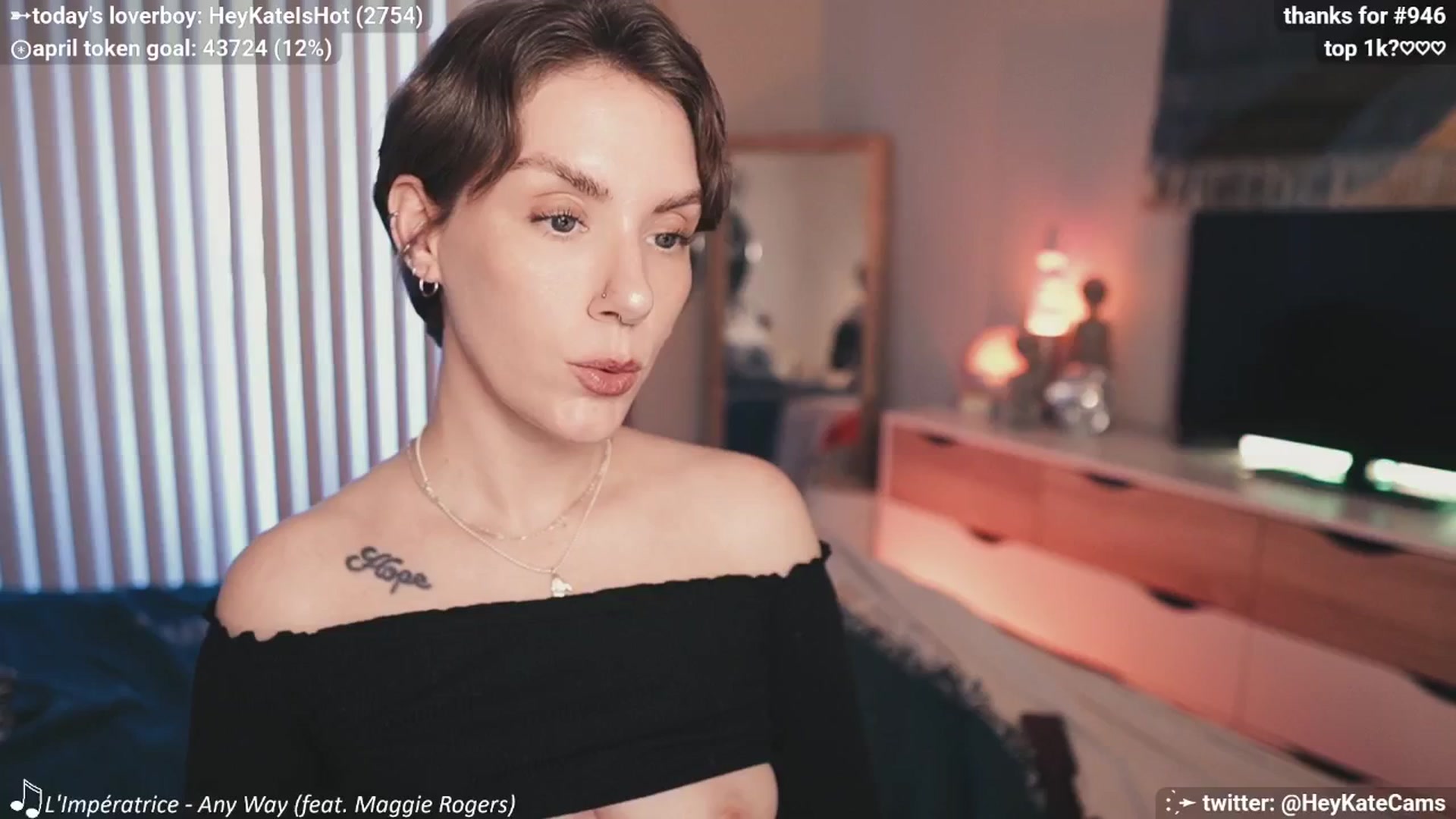 Gallery image thumbnail from HeyKate's myfreecams stream on, 04/05/2025, 02:46 image 10 of 20