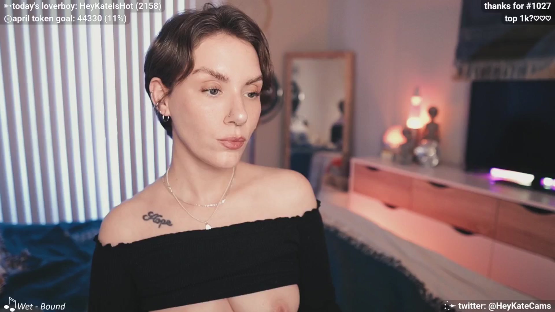 Gallery image thumbnail from HeyKate's myfreecams stream on, 04/05/2025, 02:46 image 6 of 20
