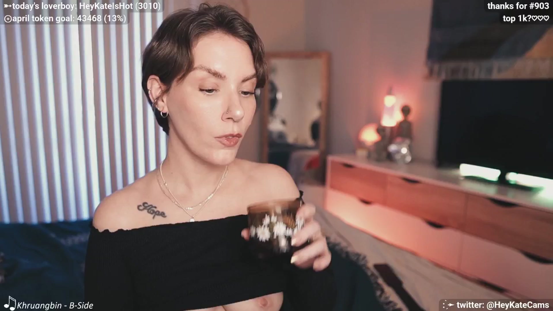 Gallery image thumbnail from HeyKate's myfreecams stream on, 04/05/2025, 02:46 image 11 of 20