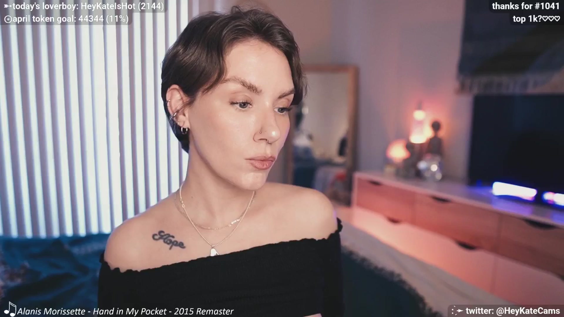 Gallery image thumbnail from HeyKate's myfreecams stream on, 04/05/2025, 02:46 image 4 of 20