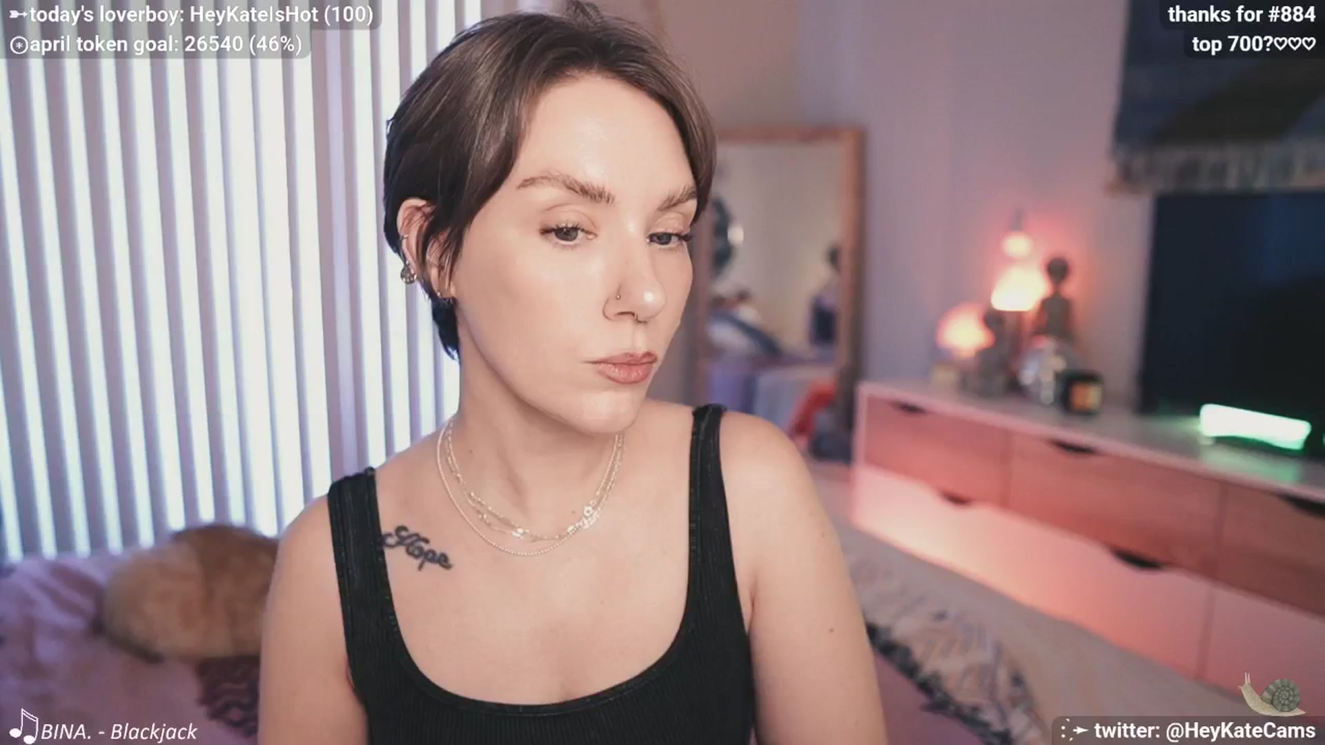 Gallery image thumbnail from HeyKate's myfreecams stream on, 04/13/2025, 01:49 image 3 of 20