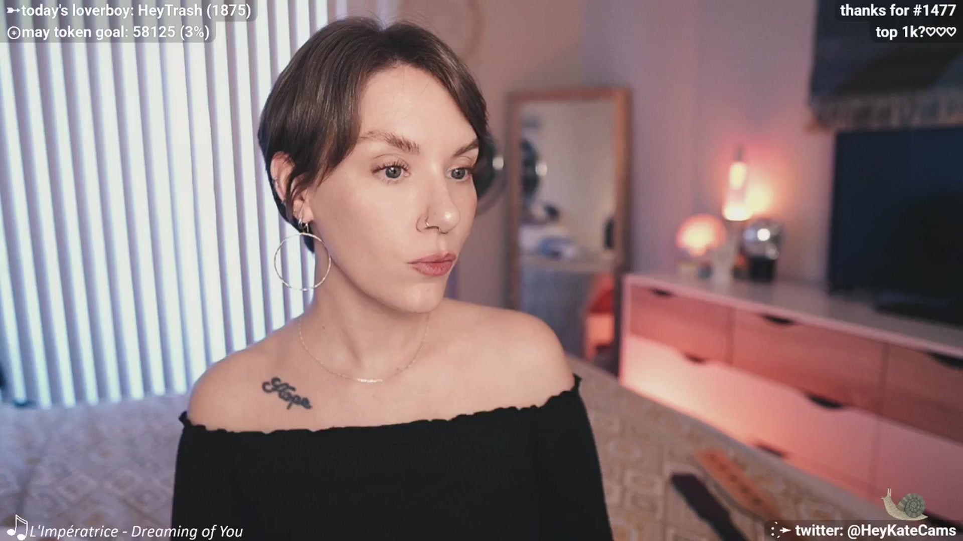 Gallery image thumbnail from HeyKate's myfreecams stream on, 05/03/2025, 03:02 image 5 of 20