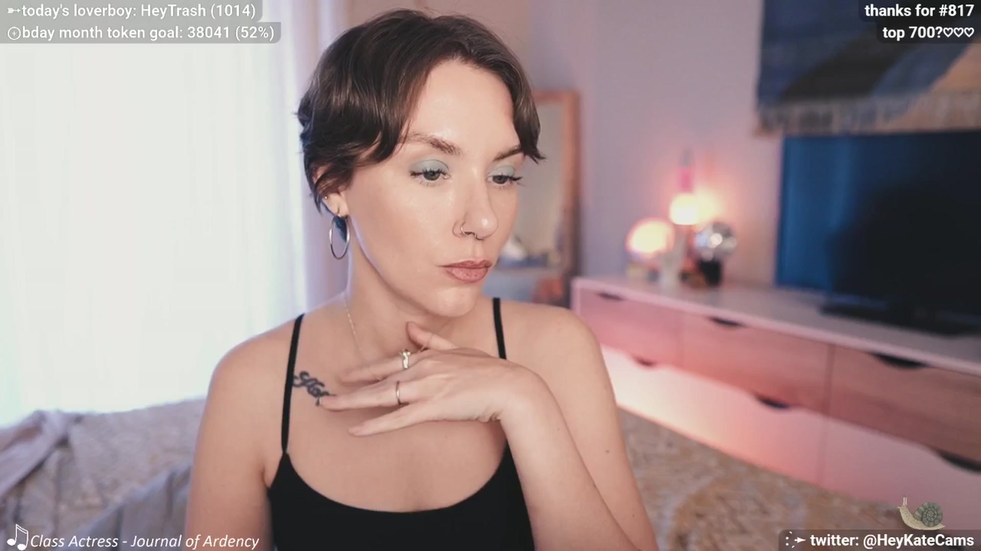 Gallery image thumbnail from HeyKate's myfreecams stream on, 06/22/2025, 02:21 image 4 of 20