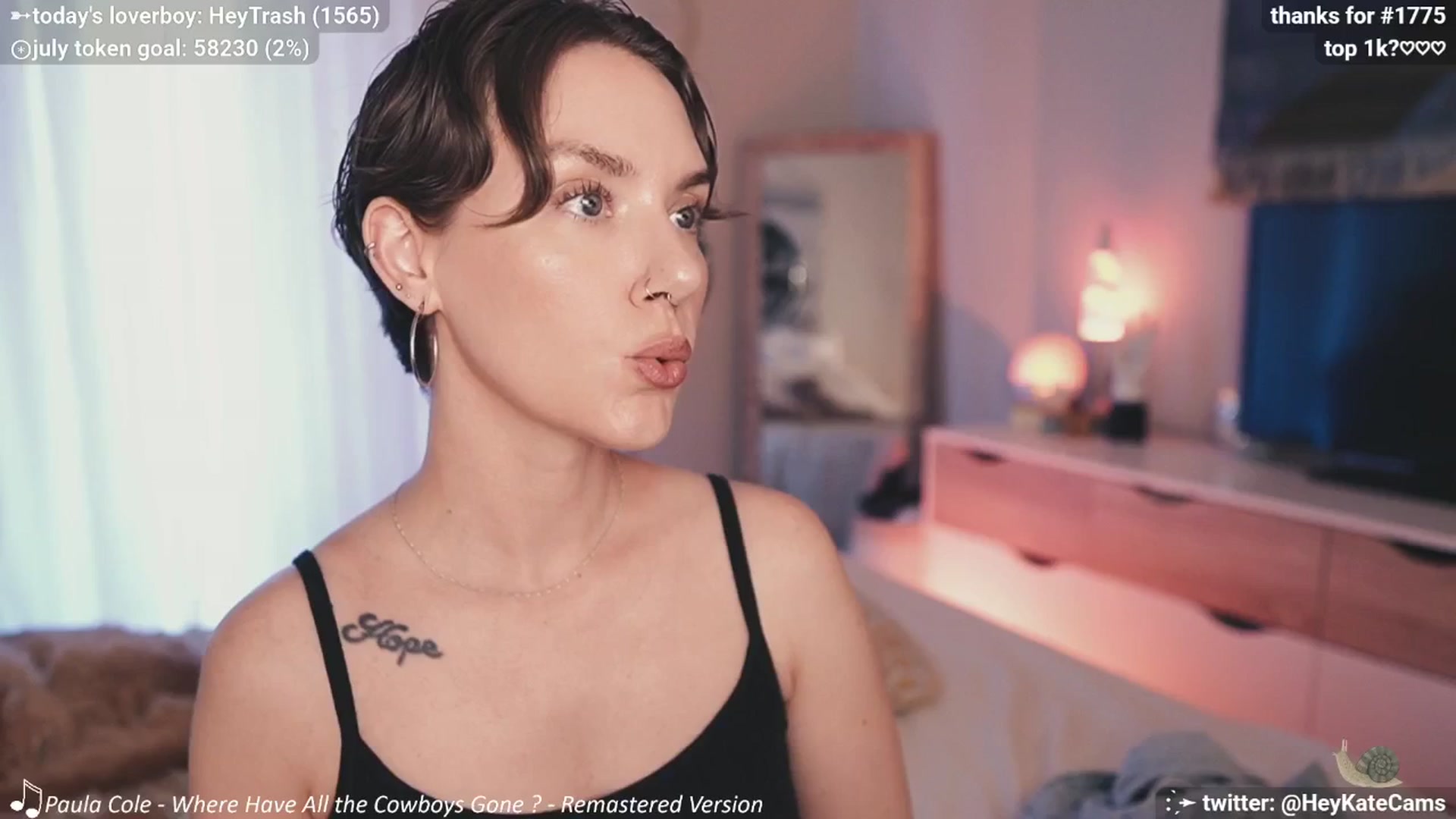 Gallery image thumbnail from HeyKate's myfreecams stream on, 07/04/2025, 01:17 image 11 of 20