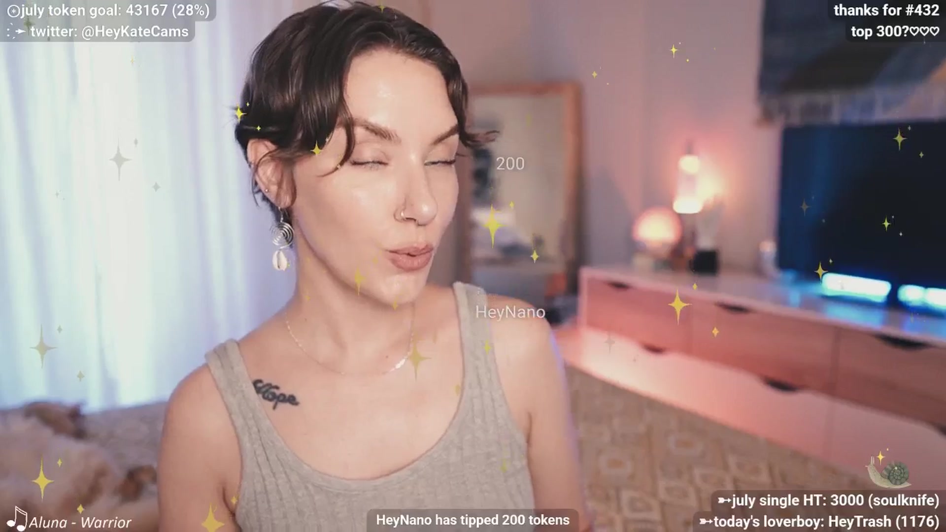 Gallery image thumbnail from HeyKate's myfreecams stream on, 07/06/2025, 01:24 image 20 of 20