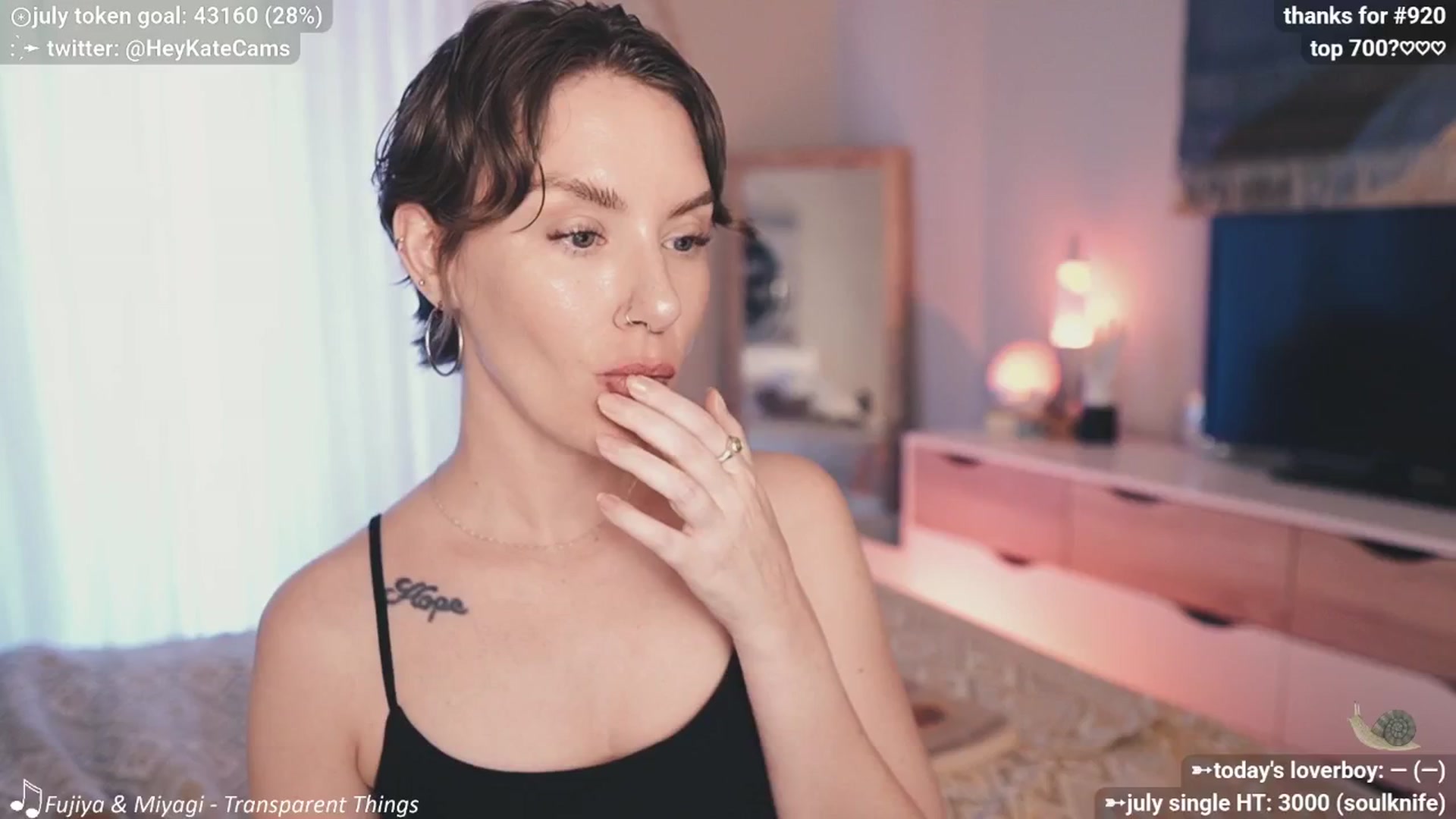 Gallery image thumbnail from HeyKate's myfreecams stream on, 07/11/2025, 24:52 image 1 of 20