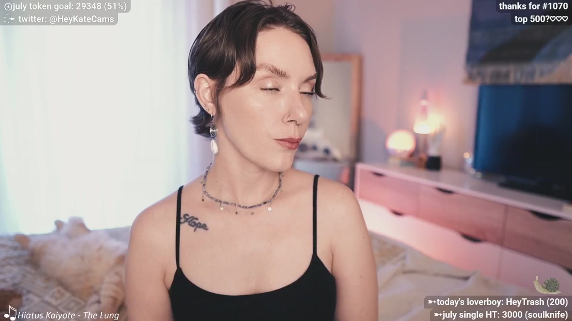 Gallery image thumbnail from HeyKate's myfreecams stream on, 07/20/2025, 01:16 image 5 of 20