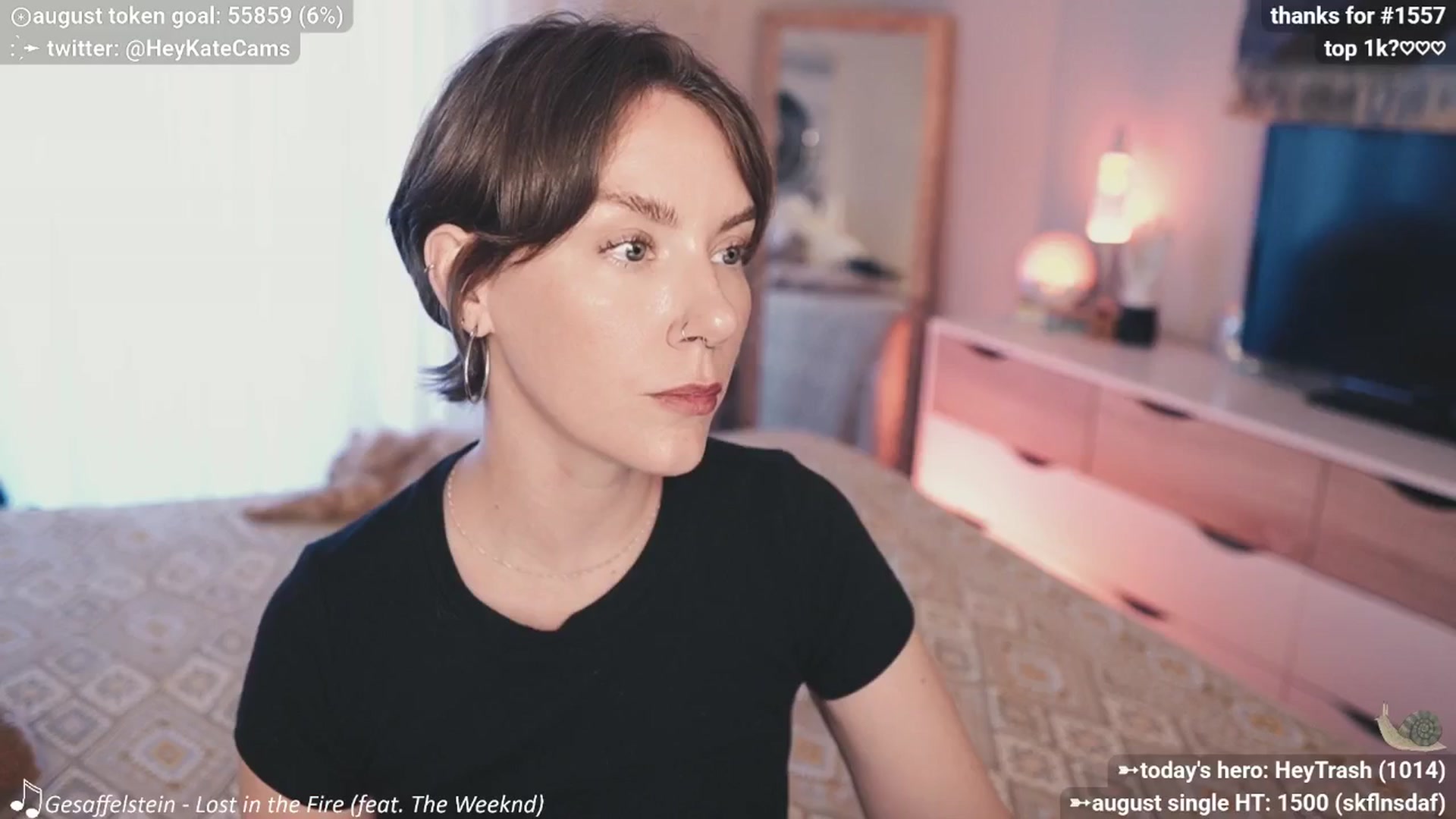 Gallery image thumbnail from HeyKate's myfreecams stream on, 08/07/2025, 02:01 image 15 of 20