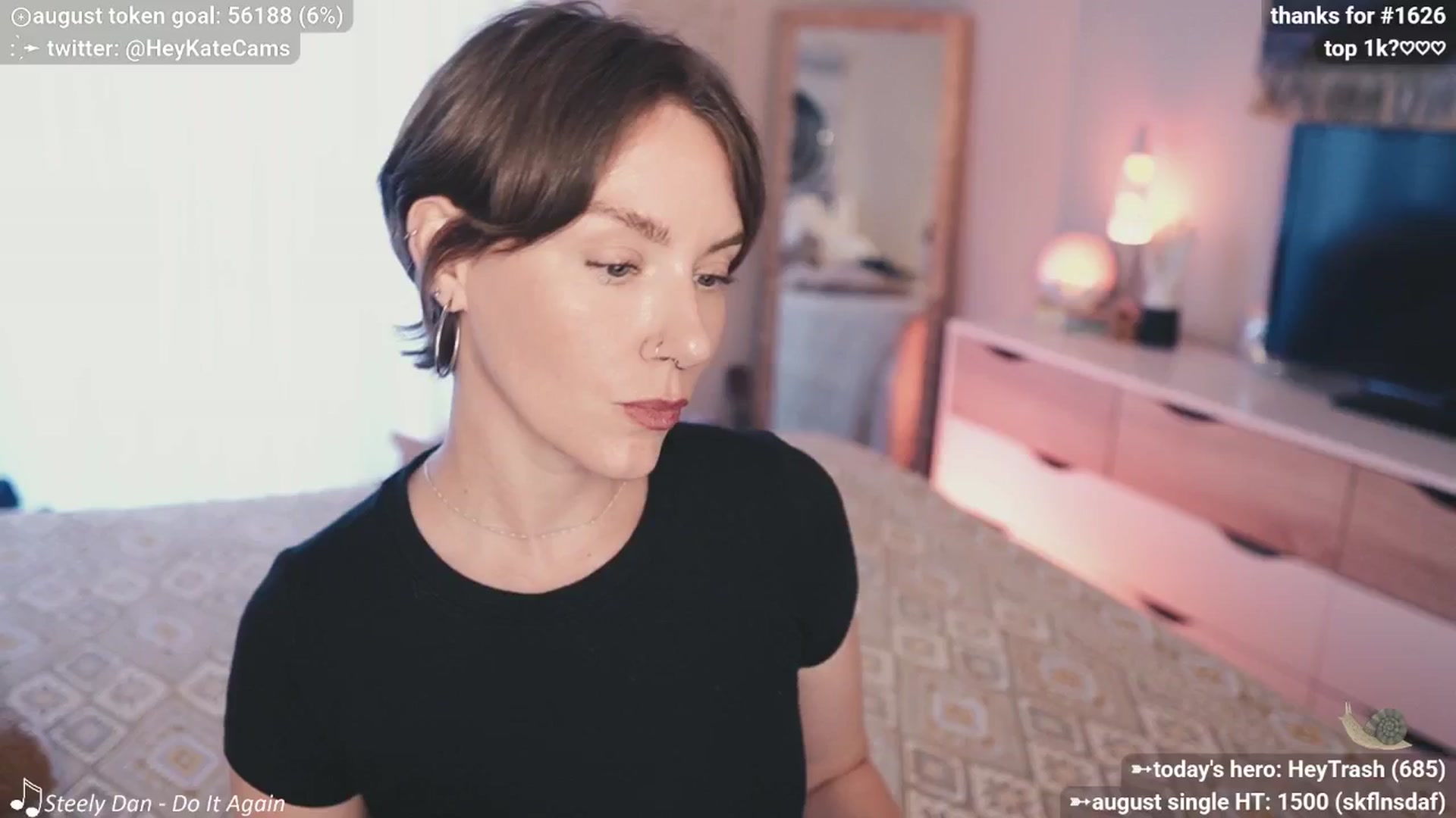 Gallery image thumbnail from HeyKate's myfreecams stream on, 08/07/2025, 02:01 image 13 of 20
