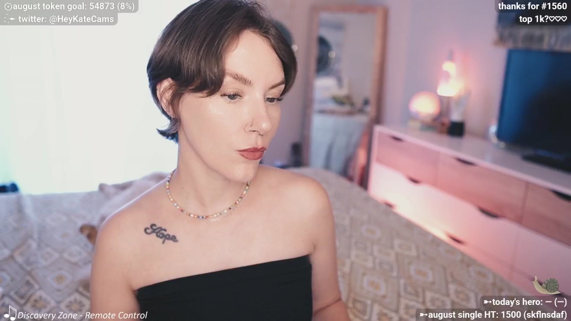 Gallery image thumbnail from HeyKate's myfreecams stream on, 08/07/2025, 23:53 image 9 of 20